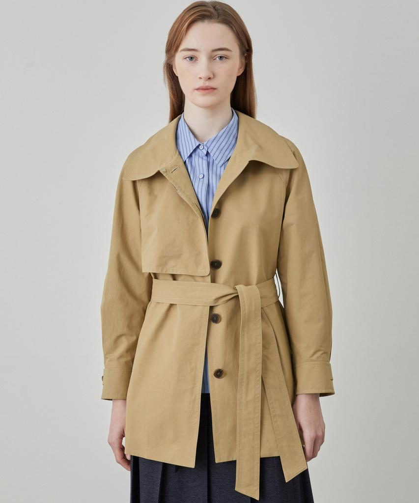Olivialauren Collar Modification Half Trench Coat_Vobeb5X1421