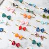 50Pcs/pack Colorful Bowknot Metallic Twist Tie For Cookie Biscuit Cake Sealing Wire Bakery Packing Cookies Gift Bag Decor