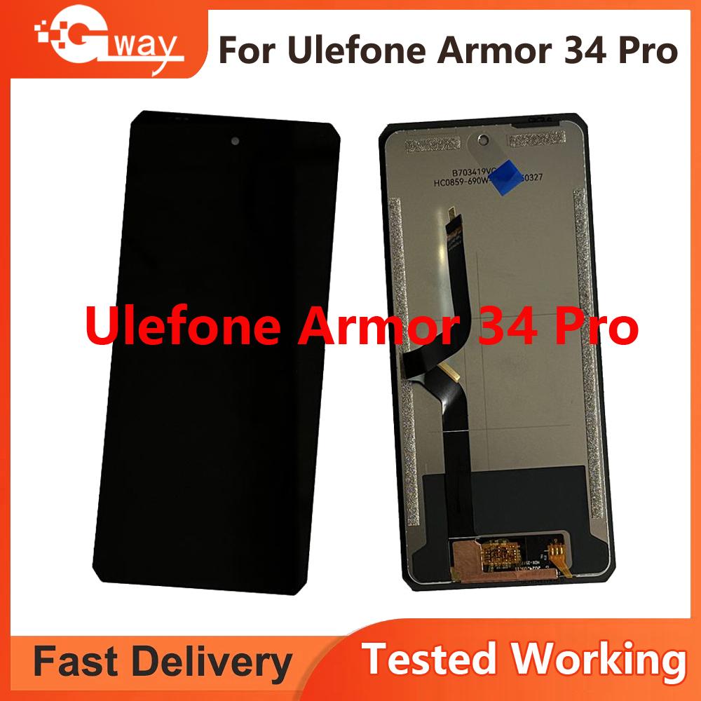 LCD Screen and Digitizer Full Assembly For Ulefone Armor 34 Pro