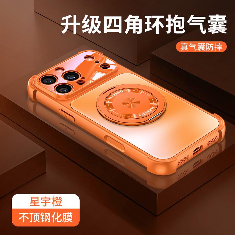 Rotating Bracket Is Suitable for Iphone11promax iPhone Case 11 Acrylic 11 Four Corners Anti-drop 11 Matte