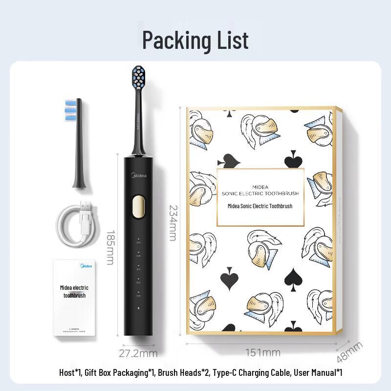 

Midea YS7 Smart Sonic Electric Toothbrush