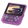 Handheld Game Console Transparent Violet 320x480 3.5 Inch IPS Screen Dual Joystick 3000MAH Handheld 