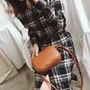 New Simple Obag Shoulder Bags for Girls Purse PU Leather Crossbody Bags Women Handbag Lady Retro Messenger Bag Mini Clutch Tote CLE