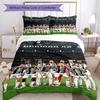 Set Biancheria da Letto Juventus Copripiumino Traspirante con Federe Decorazione per la Casa Regalo di Compleanno