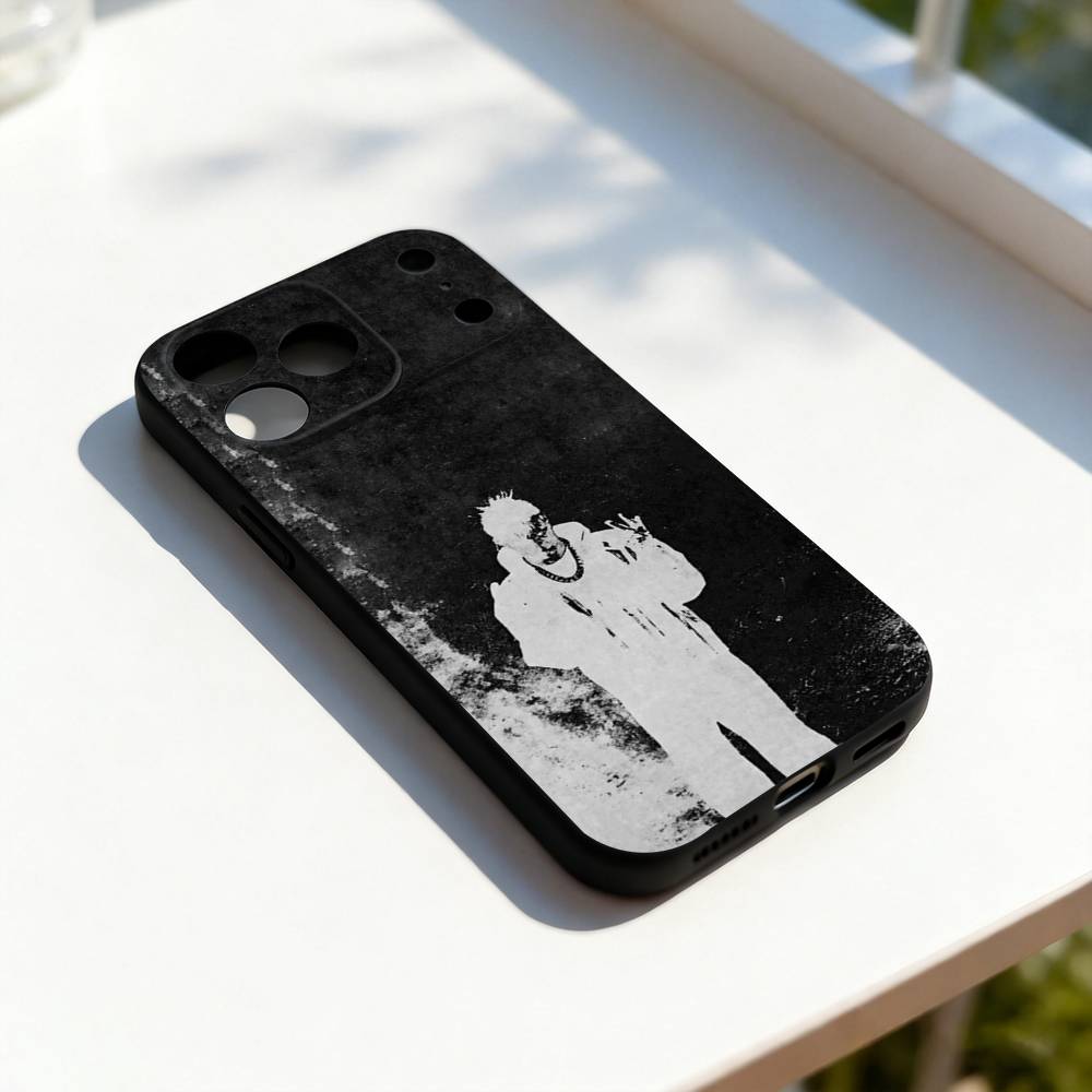 Gervonta P-Peso Pluma Cool Phone Case For iPhone 17,16,15,14,13,12,11,Pro,Max,Plus,E,SE4,Air,Mini Black Soft Cover