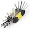 16-In-1 Bike Wrench MTB Mountain Cycle Socket Wrench Bicycle Multi Tool Screwdriver Carbon Steel Bike Repair Tools Spanner