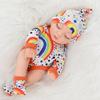 30CM Washable Lifelike Soft Hand-painted Simulation Baby Reborn Doll Children Accompany Play Doll