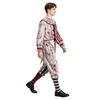 Dark Clown Cosplay Costume For Halloween Anime Role Play With Striped Pattern For Men