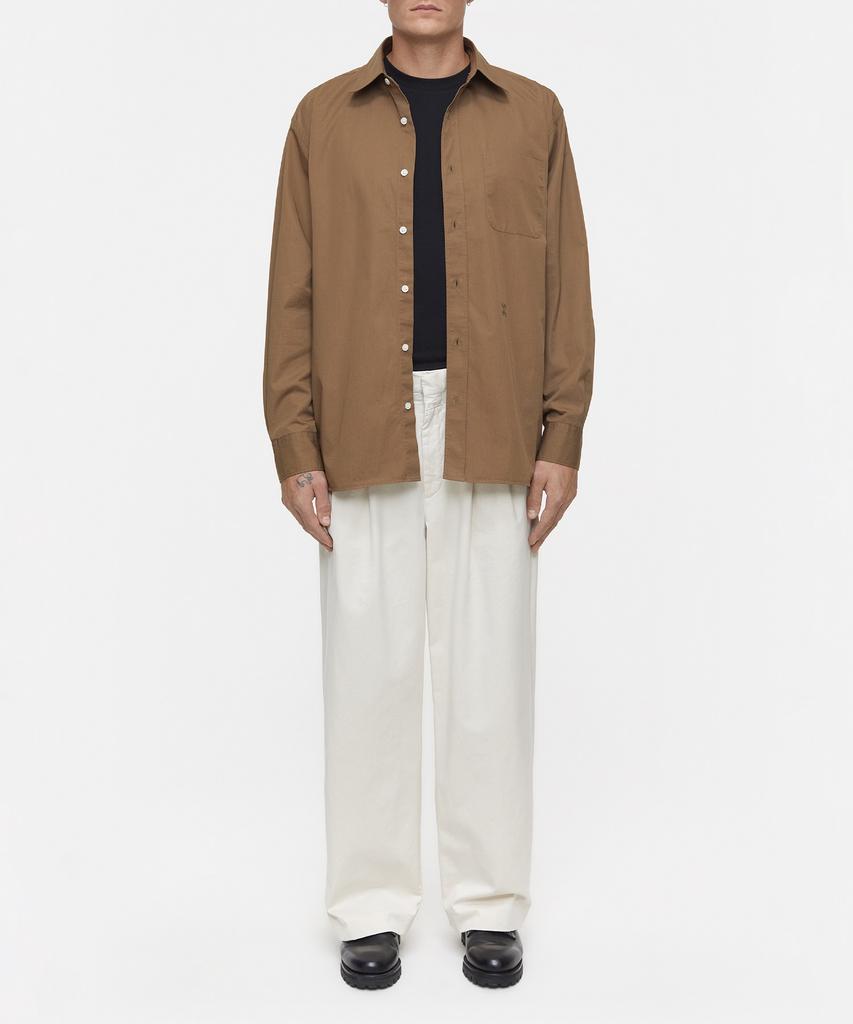 Keullojeudeu (M) Long Sleeve Shirt Teak Wood