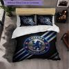 Set Biancheria da Letto Chelsea FC Modello 3 Pezzi Morbida Copripiumino in Microfibra con Federe per Camera da Letto