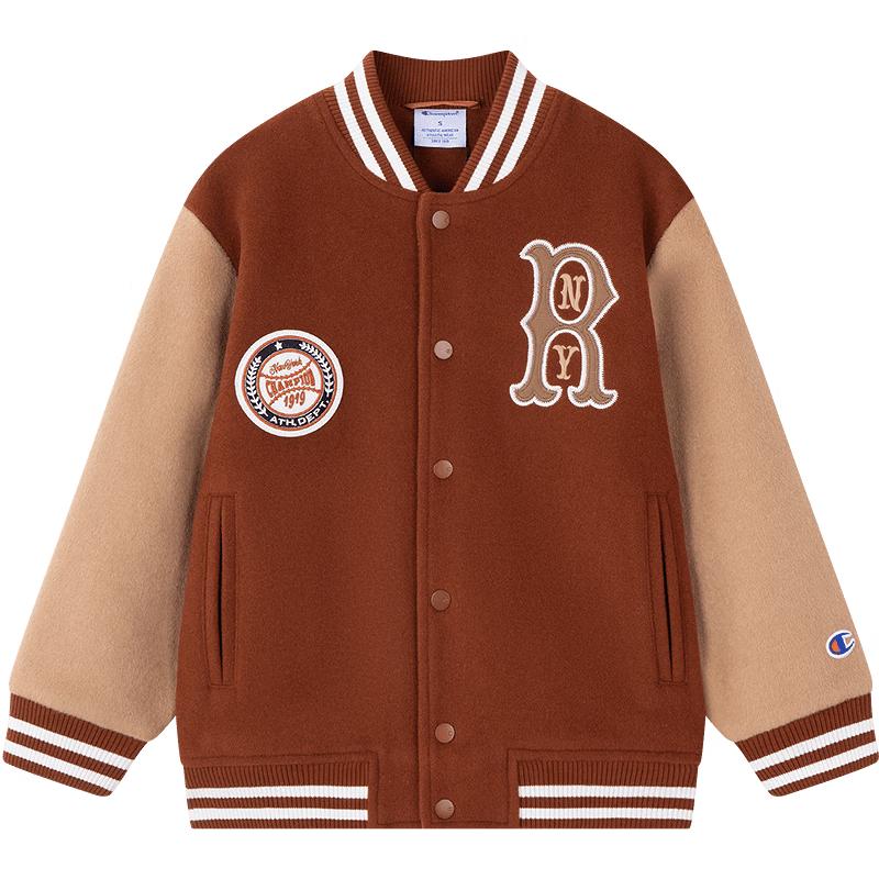 Champion Kids Collegiate Wool Baseball Jacket XXS