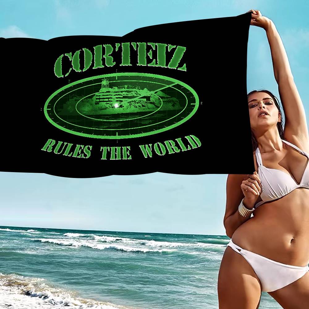 Hot Fashion C-Corteizs Big Microfiber Beach Towels Quick Dry Towel Sand Beach Towels Pool Towel for Travel Swim Pool Yoga