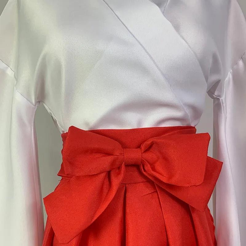Anime Cosplay Costume For Women Jujutsu Kaisen Kimono Miko Japanese Hakama Outifits For Halloween Iori Utahime Red
