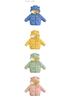 Kids' Winter and Autumn Thick Hooded Cotton Jacket for Boys and Girls