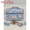 Minimalist Butterfly Knot Makeup Bag With Large Capacity Travel Organizer For Women And Men