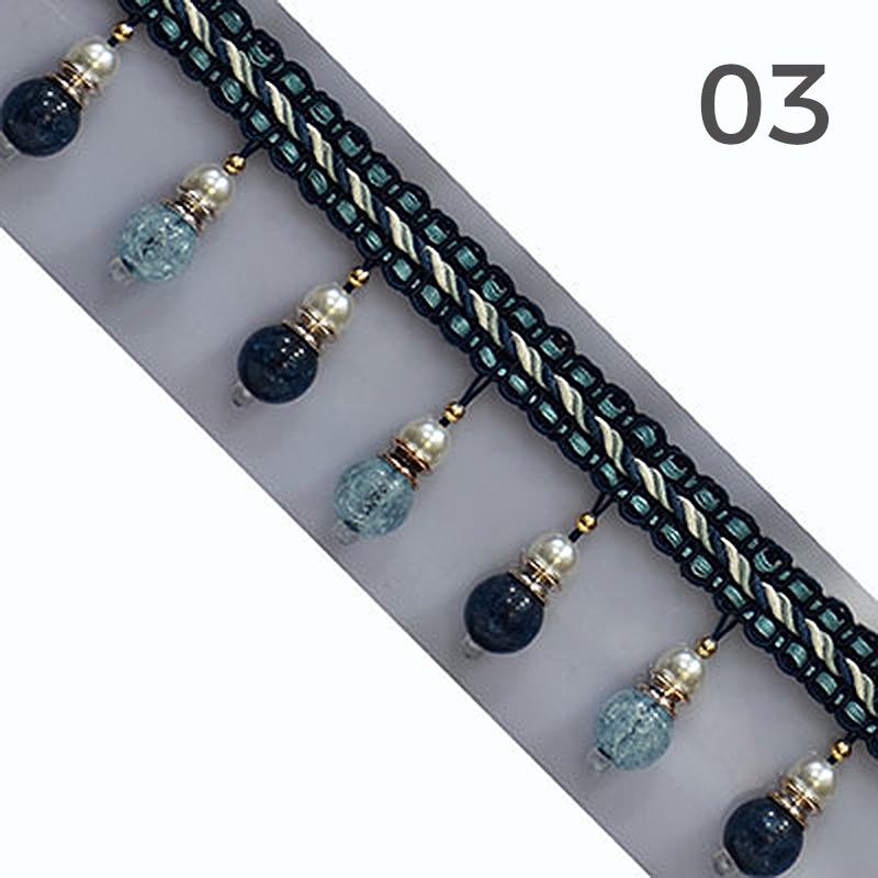 2 Meter Curtain Sewing Tassel Fringe Curtain Tassel Crystal Ribbon Upholstery Decorative Diy Making Household Craft Sew Supplies