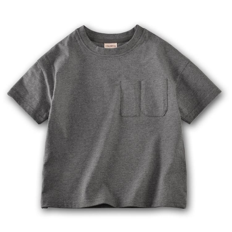 Summer Boys' Short Sleeved T-shirt White Children's T-shirt Half Sleeved Solid Color Top