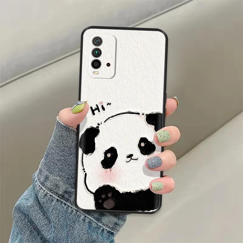 Für Redmi 9T Hülle Blumen Weiche Handyhülle Rückseite Für Xiaomi Redmi 9T 9 T Redmi9T Hüllen Schlankes Silikon Coque Anti-Fall Fundas