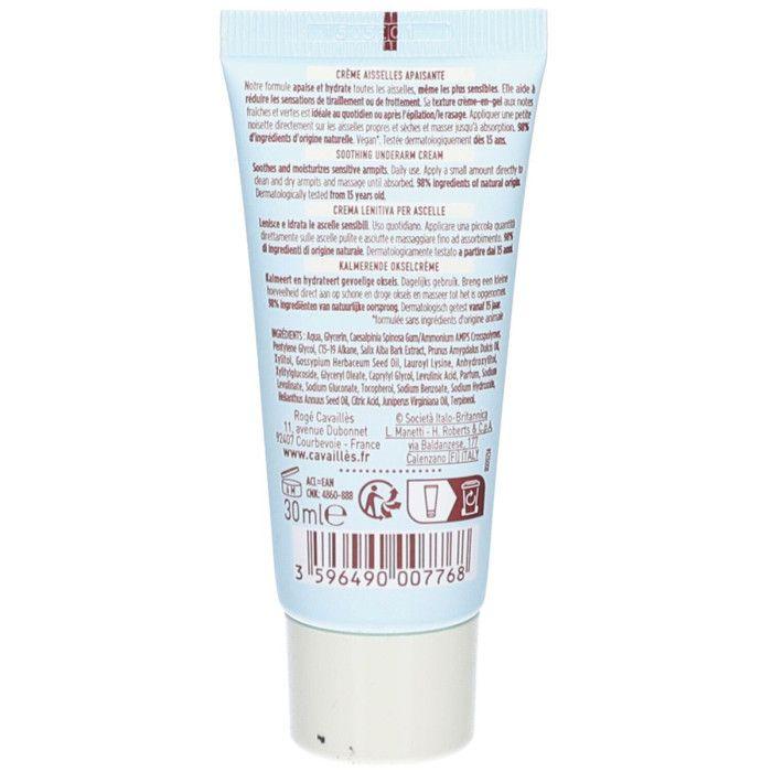 Cavaillès Delicare Crème Aisselle Peaux Sensibles 30 ML