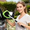 Extendable Windshield Cleaner Tool, Multi-Surface Car Glass & Shower Door Scrubber for Auto Detailing Kitchen Bathroom Home