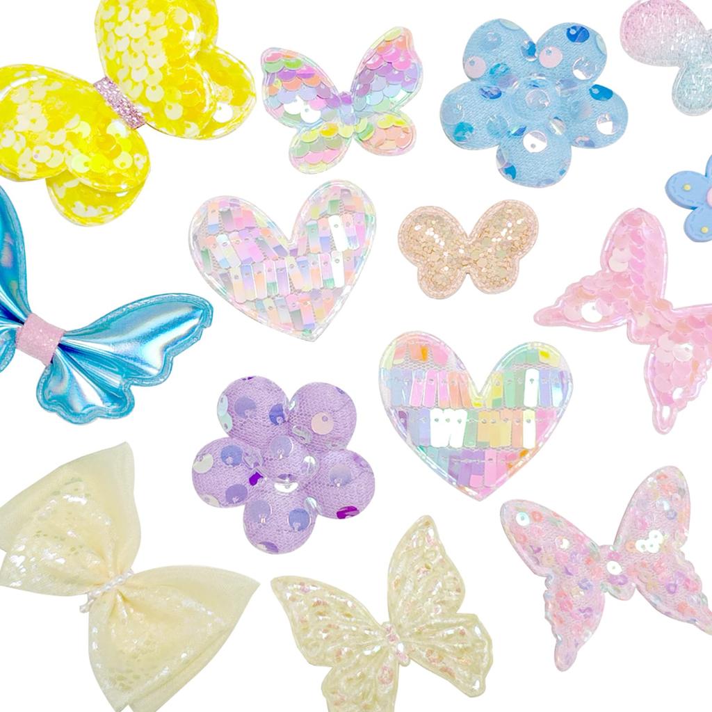 Sitengle Headband Making Set of 6 Headbands with 36 Decorative Craft Hair Craft Popular for Elementary School Christmas Gift Toy, Parts, Kit,