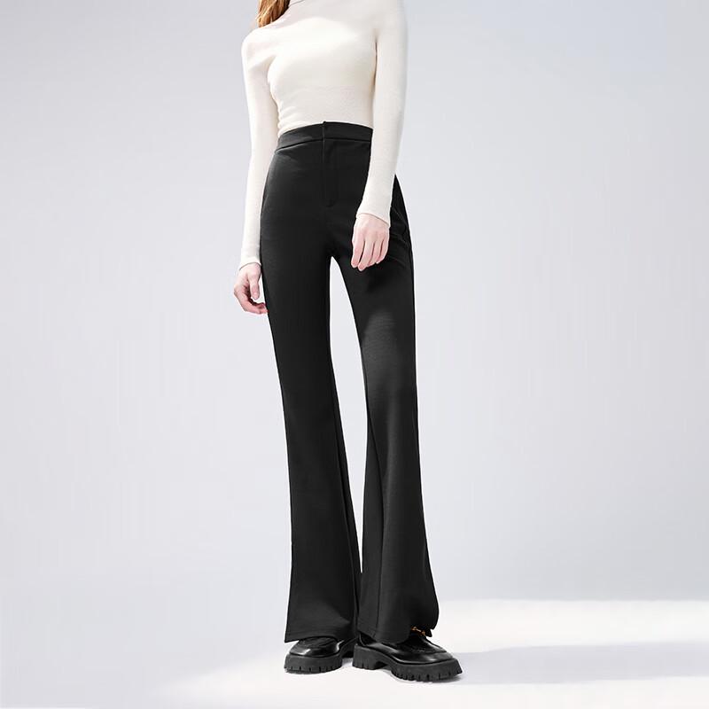 Qiu Shui Yi Ren Women's Slim Fit Flare Pants