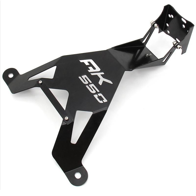 New motorcycle Front Phone Stand Holder Smartphone Phone FOR KYMCO AK 550 AK550 ak550 GPS Navigaton Plate Bracket USB charging
