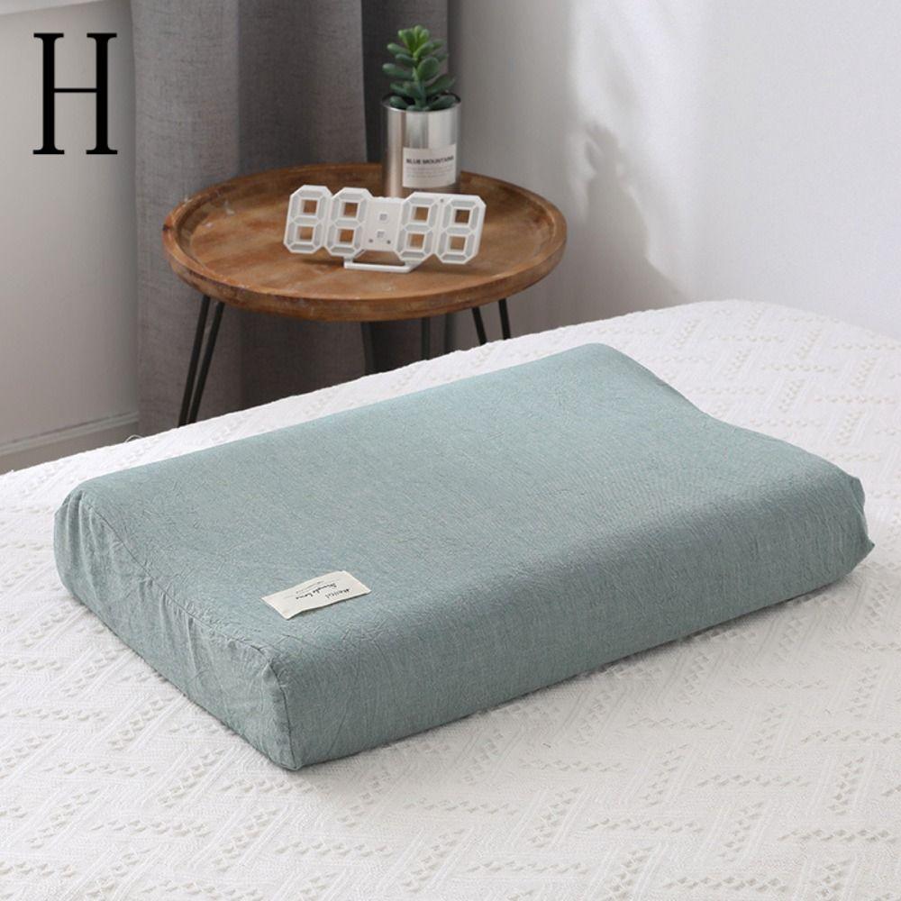 Cotton Pillow Cover 50*30cm/60*40cm Sleeping Pillowcase Home Textile Latex Pillows Case  Kids