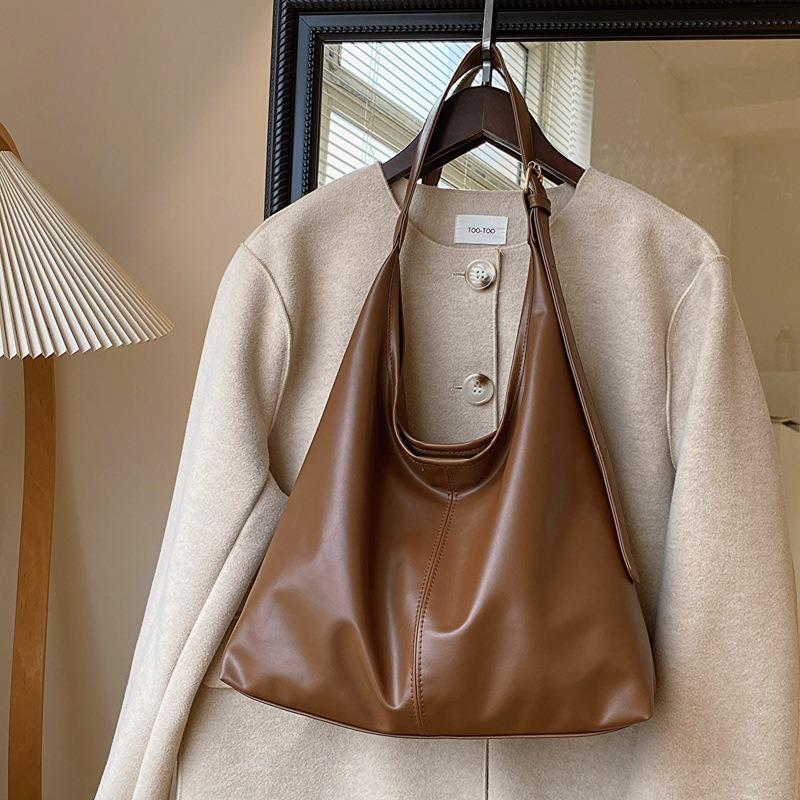 Women's bag new large-capacity shoulder bag simple and versatile women's tote bag fashion casual messenger bag wholesale