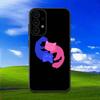 T-TV Girl Band Phone Case For Samsung Galaxy A13,A21s,A22,A31,A32,A52,A53,A71,A80,Soft Black Shell