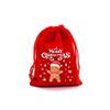 Christmas Candy & Apple Gift Bags - Red Snack Packaging