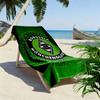Borussia Print Beach Towel, Large Soft Quick Dry Towel for Beach Camping Swimming