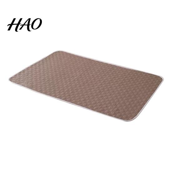 Leak-proof Mattress Protector Washable Bed Care Mat Leak-Proof Pad 4-Layer Quick Absorption Incontinence for Elderly Pets Women Menstruation Home Use 50x70cm темный кофе