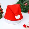 Classic Santa Cap, Unisex Christmas Cap for Adults and Kids, Comfortable Soft Red and White Hat, Free Size, Holiday Party Decorations