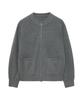 Big Union Zip-Up Knit Jacket (Gray)