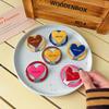 Korean-Style Colorful Heart Magsafe-Compatible Magnetic Phone Folding Alloy Stand