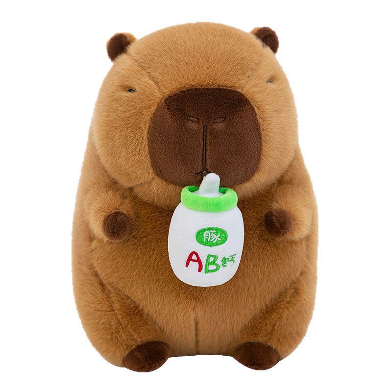 Bottle Capybara Plush Toy Doll Wedding Throwing Snot Stretching Kapibara Doll