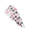 Cappellino da lavoro alla moda con stampa per San Valentino, Cappellino casual da donna per coda di cavallo, Cappellino da lavaggio, Cappellino Baotou