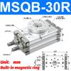 Pneumatic Rotary Cylinder MSQB10A MSQB20A MSQB30A MSQB50A MSQB20R MSQB30R MSQB Adjustable Cylinder Rotary 0-190° Degrees