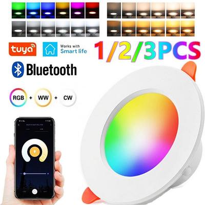 7W 9W 15W LED Downlight WiFi TUYA Smart Life Dimming Spot Bluetooth Lamp RGB Change Warm Cool Light Work With Alexa Google Home