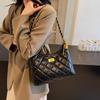 Spring New Versatile Tote Women's Rhombus Chain Bag One Shoulder Crossbody Handbag