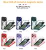 Full Cover Magnetic Case for iPhone 17 Pro Max - Compatible with Models 13-17, Transparent Design