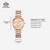 Fate Love Brand New Exquisite Round Dial Waterproof Women's Steel Strip Quartz Watch for Women 929