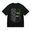Men's Trend All-Season Classic T-Shirt Neon Typography Positive Message Tee