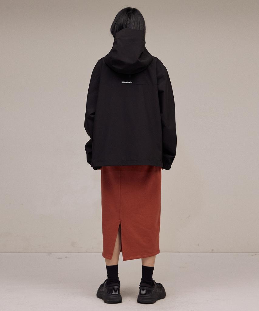 Illuminate Sportix Logo Long Skirt - Wine