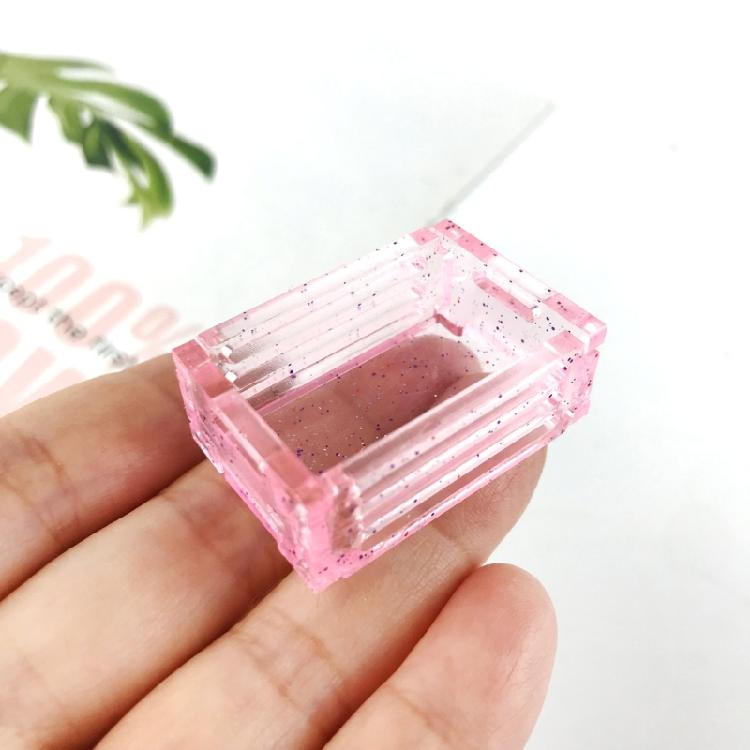 Resin Splicing Molds DIY Storage Box Silicone Mold for DIY Craft Home Decoration