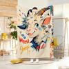 Painting Cartoon sheep Throw Lightweight g Flannel Blanket Soft Skinfriendly for Summer Cooling