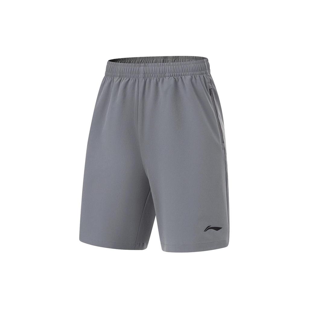 Li Ning Fitness Series Casual Shorts Men's Shadow Gray AKSU469-8