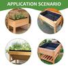 63 × 82 inch planting bed lining cloth black non woven breathable planting trough liner suitable for indoor and outdoor flower pots flower boxes vege