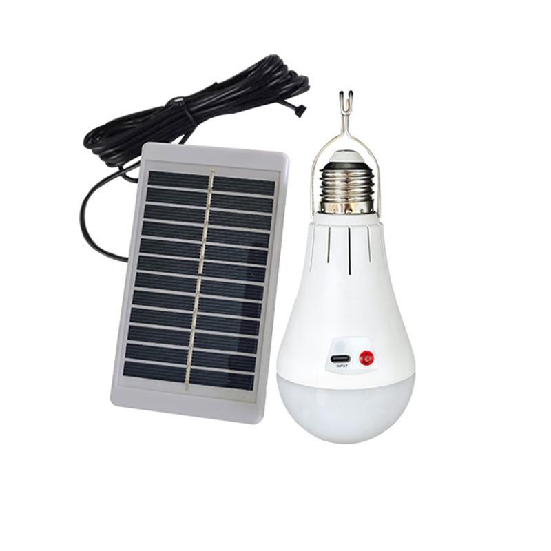 1 Set Lithium Battery Powered E27 Led Bulbs Battery Light Bulb With Hook For Emergency Light Usb Rechargeable Light Bulb